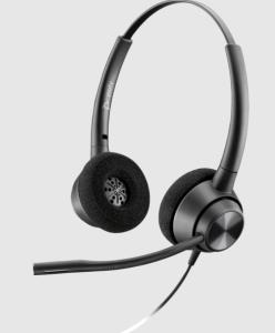 77T26AA HP Poly EncorePro 320 with Quick Disconnect Binaural Headset TAA