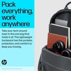 9W0Z7AA HP Laptop Backpack - Notebook-Rucksack - 39.6 cm 15.6