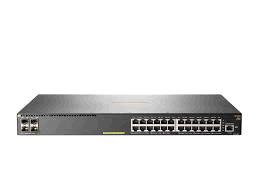 JL356A#B2E Hewlett-Packard Enterprise E - Aruba Serie - Switch - 2540 24G PoE+ 4SFP+ - verwaltet - 24 x 10/100/1000 (PoE+) + 4 x 10 Gigabit Ethernet / 1 Gigabit Ethernet SFP+ - Desktop, an Rack montierbar, wandmontierbar - PoE+ (370 W)