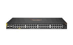 HPE Aruba Networking CX 6100 48G Class4 PoE 4SFP+ 740W Switch - Switch - L3 - Managed - 48 x 10/100/1000 (PoE+) + 4 x 1 Gigabit / 10 Gigabit SFP+ (uplink) - side to side airflow - rack-mountable, wall-mountable - PoE+ (740 W) - CTO thumbnail