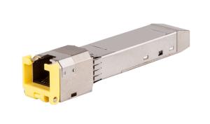 HPE Aruba Networking - SFP (mini-GBIC) transceiver module - 1GbE - 1000Base-T - RJ-45 - up to 100 m thumbnail