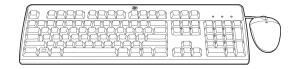 USB BFR-PVC IT KEYBOARD MOUSE KIT thumbnail