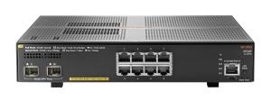 JL258A Hewlett-Packard Enterprise Aruba 2930F 8G PoE+ 2SFP+ Managed L3 Gigabit Ethernet (10/100/1000) Power over Ethernet (PoE) 1U Gre
