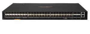 JL479A Hewlett-Packard Enterprise E - Aruba Serie - Switch - 8320 - L3 - managed - 48 x 10 Gigabit SFP+ + 6 x 40 Gigabit QSFP+ - an Rack montierbar - TAA-konform - mit 2 x Aruba X371 400W AC Power Supply, 5 x Aruba X721 Front-to-Back Fan, Aruba X472 2-post Rack Kit