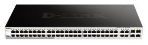 48-port 10/100/1000 Gigabit Smart Switch including 4 Combo 1000BaseT/SFP thumbnail