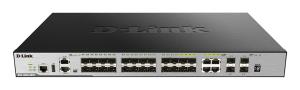 DGS-3630-28SC/SI D-LINK DGS 3630-28SC - Switch - L3 - Managed - 20 x Gigabit SFP + 4 x combo 1000Base-T + 4 x 10 Gigabit SFP+ - rack-mountable