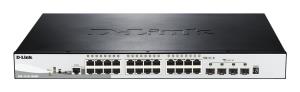 EU Product - Switch DGS-1510-28XMP/E 24xGBit PoE (370W)/4xSFP+ thumbnail