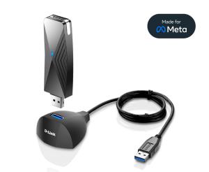 DWA-F18 D-LINK VR AIR BRIDGE FOR META QUEST HEADSETS WITH DIRECT WI-FI 6 CONNECTION