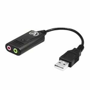 C1-1021450-1 ANDREA COMMUNICATIONS LLC USB-SA Premium External USB Sound Card Stereo Adapter