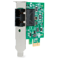 AT-2711FX/LC-901 ALLIED TELESIS 32 BIT 100MBPS PCI EXPRESS FAST ETHERNET FIBER ADAPTER CARD; LC CONNECTOR; INCLU