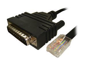 76000195 DIGI (DIGIBOARD) 48INCH RJ-45/DB-25M STRAIGHT CABLE (10 PIN) -- REPLACEMENT FOR 76000129