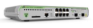 AT-GS970M/10PS-30 ALLIED TELESIS CentreCOM AT-GS970M/10PS - Switch - L3 - Managed - 8 x 10/100/1000 (PoE+) + 2 x SFP (mini-GBIC) (uplink) - desktop - PoE+