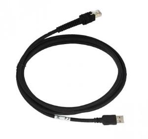 CBA-U47-S15ZAR ZEBRA CABLE - SHIELDED USB: SERIES A CONNECTOR, 15FT. (4.6M), STRAIGHT, BC 1.2