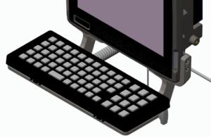 KEYBOARD MOUNT TRAY VC80 IKEY thumbnail