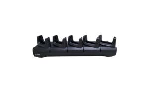 TC21/TC26 FIVE SLOT CHARGE & COMMUNICATION CRADLE - 5 DEVICES,  SUPPORTS DEVICE WITH/WITHOUT TRIGGER GUN, POWER SUPPLY AND DC CABLE PWR-BGA12V108W0WW, CBL-DC-382A1-01, ETHERNET REQUIRES DONGLE MOD-MT2-EU1-01, ALL SOLD SEPARATELY thumbnail
