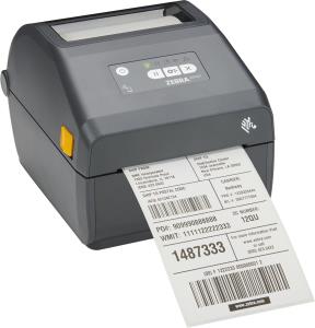 Thermal Transfer Cartridge Printer ZD421, 300 dpi, USB, USB Host, Modular Connectivity Slot, 802.11ac, BT4, ROW, EU and UK Cords, Swiss Font, EZPL thumbnail