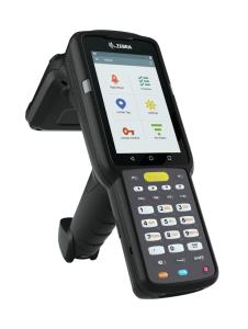 KIT: MC3330xR UHF RFID GUN, CIRCULAR ANTENNA, SE4770 2D IMAGER, 29 KEY, GMS, 4GB RAM / 32GB ROM, ETSI BANDS. INCLUDES 1-SLOT CRADLE, POWER SUPPLY, AND DC LINE CORD. COUNTRY SPECIFIC AC LINE CORD REQUIRED. thumbnail