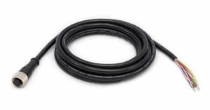 CABLE, POWER 5M, 12 PIN M12 TO FLYING LEADS, STANDARD FLEX CUSTOMER MADE CLASS 5 ITEM, ASK FOR A QUOTE. thumbnail