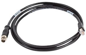 CABLE, ETHERNET 3M, X-CODED M12 TO RJ45, STANDARD FLEX CUSTOMER MADE CLASS 5 ITEM, ASK FOR A QUOTE. thumbnail