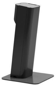 Havis Kiosk Stand, KC50 compatible, Single Display mount with pedestal base. Riser or printer box sold separately - required for full height. RESTRICTED ITEM CLASS 4, REQUIRED CORRESPONDING CERTIFICATION. thumbnail