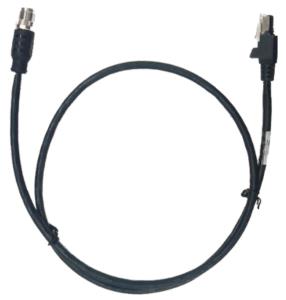 CABLE, ETHERNET 1M, X-CODED M12 TO RJ45, STANDARD FLEX CUSTOMER MADE CLASS 5 ITEM, ASK FOR A QUOTE. thumbnail