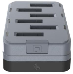 WS101 6-Slot Spare Battery Charger, Allows Charging of 6 Spare Batteries. Country Specific Power Supply (PWR-WUA5V45W1xx) and USB-C Cable (CBL-EC5X-USBC3A-01) are all sold separately. thumbnail