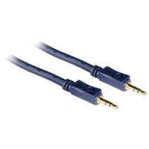 40602 C2G 6ft Velo 3.5m stereo to 3.5m stereo cable