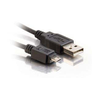 6.6ft USB to Micro B Cable - USB A to Micro USB Cable - USB 2.0 - M/M - USB cable - USB (M) to Micro-USB Type B (M) - 2 m - black thumbnail