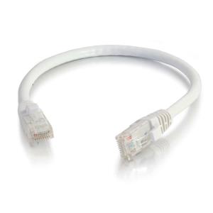 Cat6 Booted Unshielded (UTP) Network Patch Cable - Patch cable - RJ-45 (M) to RJ-45 (M) - 5 m - UTP - CAT 6 - molded, snagless, stranded - white thumbnail