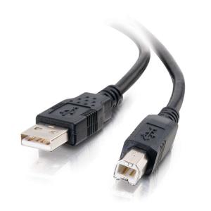 81566 C2G 2m USB 2.0 A/B Cable - BlackConnect your USB device to the USB port on your USB hub- desktop PC or Mac(R)
