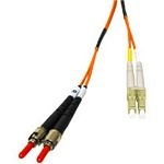85271 C2G Low-Smoke Zero-Halogen - Patch cable - LC multi-mode (M) to ST multi-mode (M) - 1 m - fibre optic - 62.5 / 125 micron - orange