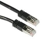 83853 C2G Cat5e Booted Shielded (STP) Network Patch Cable - Patch cable - RJ-45 (M) to RJ-45 (M) - 4 m - STP - CAT 5e - molded - black