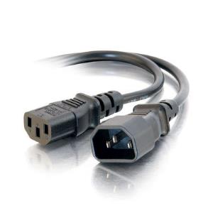 29933 C2G 5FT 16 AWG 250 VOLT COMPUTER POWER EXTENSION CORD (IEC320C14 TO IEC320C13) (TAA