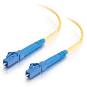 85610 C2G 15m LC-LC 9/125 OS1 Duplex Singlemode PVC Fibre Optic Cable (LSZH) - Yellow9/125 micron cable for Gigabit Ethernet applications where protection from toxic and corrosive gases is critical