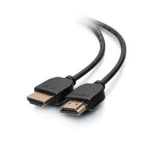 41364 C2G LEGRAND AV C2G 6FT FLEXIBLE HIGH SPEED HDMI CABLE WITH LOW PROFILE CONNECTORS -