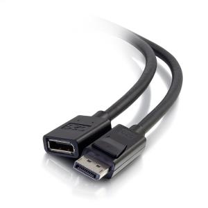 54450 C2G 3FT DISPLAYPORT EXTENSION CABLE - MALE TO FEMALE DISPLAYPORT CABLE