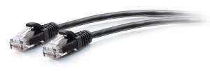 3ft (0.9m) Cat6a Snagless Unshielded (UTP) Slim Ethernet Network Patch Cable - Black - Patch cable - RJ-45 (M) to RJ-45 (M) - 90 cm - 4.8 mm - UTP - CAT 6a - molded, snagless - black thumbnail