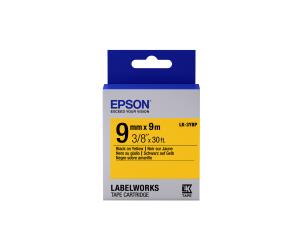 C53S653002 EPSON LabelWorks LK-3YBP - Schwarz auf Gelb - Rolle (0,9 cm x 9 m)