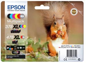 MULTIPACK 6-COLOURS 478XL thumbnail