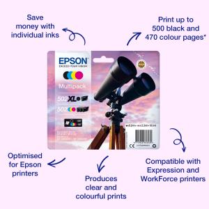 502 MULTIPACK 4 COLOUR502 INK EASYMAIL thumbnail