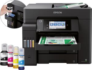 C11CJ30401CA EPSON EcoTank ET-5800 CCJ30401CA Inkjet Printer, A4, Colour, All-in-One, inc Fax, ADF, Wireless, Network