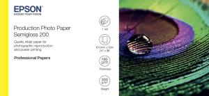 C13S450376 EPSON PROD PHO PAP SEMIGLOSS-24IN 30M 200