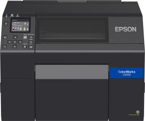 C31CH77102MK EPSON ColorWorks CW-C6500Ae, matte black ink, cutter, disp., USB, Ethernet, black