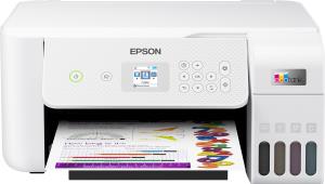 C11CJ66406 EPSON T Epson EcoTank ET-2826 Tintenstrahldrucker 3in1 A4 WLAN WiFi Weiss