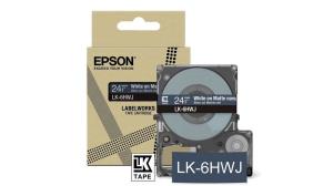 C53S672085 EPSON LK-5HWJ White on Matte Navy Tape Cartridge 18mm - C53S672085
