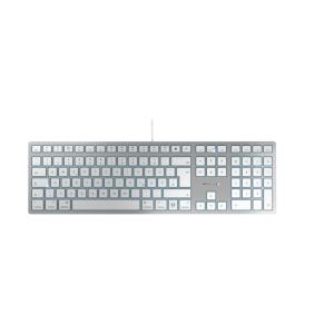 JK-1620DE-1 CHERRY TAS KC 6000 C FOR MAC Corded DE-Layout silver/white