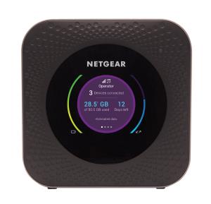 MR1100-100EUS NETGEAR MR1100 - Cellular network router - Black - Portable - LCD - 6.1 cm (2.4