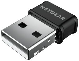 A6150-100PES NETGEAR A6150 - Wireless - USB - WLAN - Wi-Fi 5 (802.11ac) - 867 Mbit/s - Black