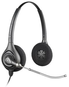 36830-41 HP Binaural voice tube headset - no noise cancelling
