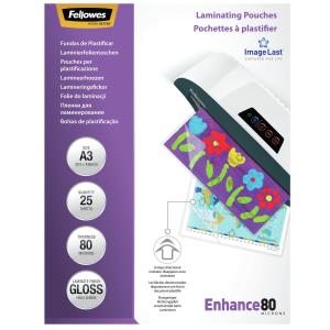 IL Laminating Pouch 80MIC A3 25pk thumbnail